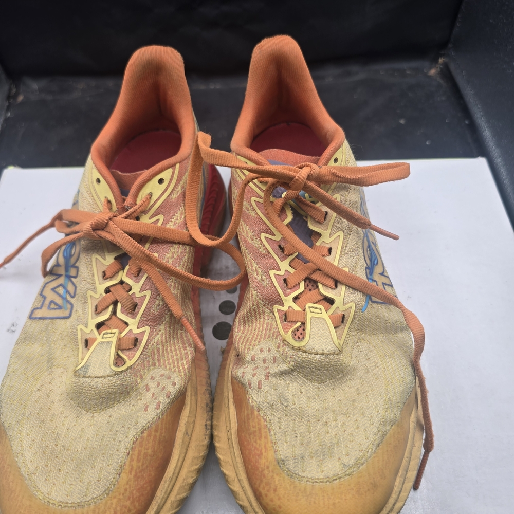 Hoka Men's Athletic Shoes -‎ Orange and Yellow